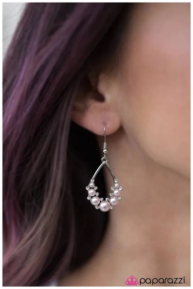 Paparazzi Jewelry Earrings Paparazzi Earring No Need For Introductions Pink
