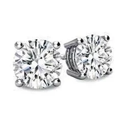 Round Cut Natural Earth Mined Diamond Stud Earrings 230 Carats Solid White Gold 14K GB Earrings Round Cut Natural Earth Mined Diamond Stud Earrings 230 Carats Solid White Gold 14K GB Earrings