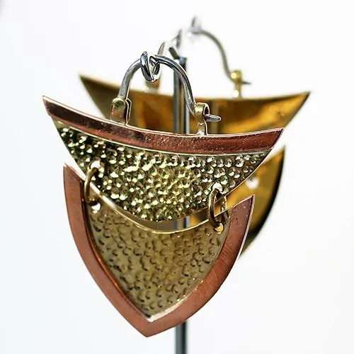 Hammered Venus Earrings by Oracle Body Jewelry Oracle Body Jewelry Earrings Hammered Venus Earrings by Oracle Body Jewelry Oracle Body Jewelry Earrings