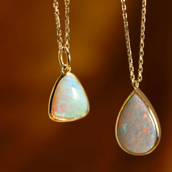365ct Australian Opal Necklace Marrow Fine Necklaces 365ct Australian Opal Necklace Marrow Fine Necklaces