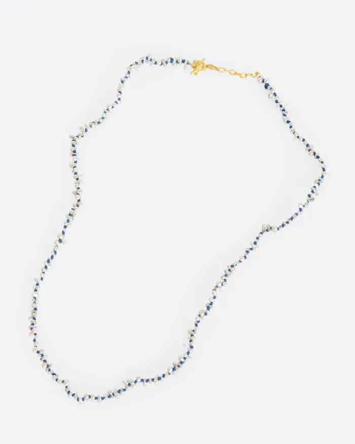 Akoya Keshi Pearl Hand Knotted Necklace LENE VIBE Necklaces Akoya Keshi Pearl Hand Knotted Necklace LENE VIBE Necklaces
