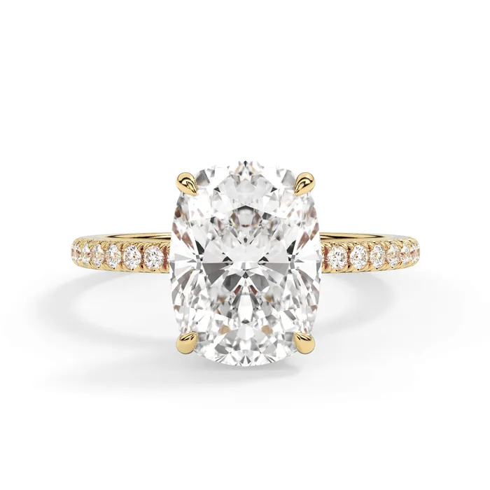 deBebians Rings Wrap Diamond Engagement Ring Rose Wrap
