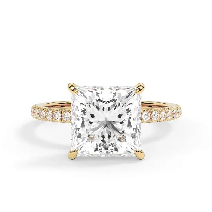 deBebians Rings Wrap Diamond Engagement Ring Rose Wrap