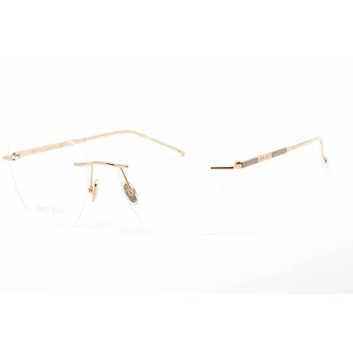 Earrings Jimmy Choo Mens Eyeglasses Rimless Rose Gold Metal Shield Frame JC363 0000 00 Jimmy Choo Earrings Jimmy Choo Mens Eyeglasses Rimless Rose Gold Metal Shield Frame JC363 0000 00 Jimmy Choo
