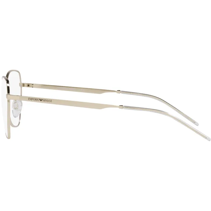 Emporio Armani Earrings Emporio Armani Womens Eyeglasses Shiny Pale Gold Metal Butterfly Frame 1133 3013