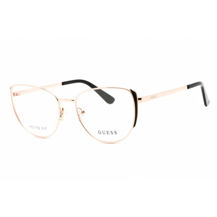 Guess Womens Eyeglasses Full Rim Shiny Rose Gold Metal Cat Eye Frame GU2904 028 GUESS Earrings Guess Womens Eyeglasses Full Rim Shiny Rose Gold Metal Cat Eye Frame GU2904 028 GUESS Earrings