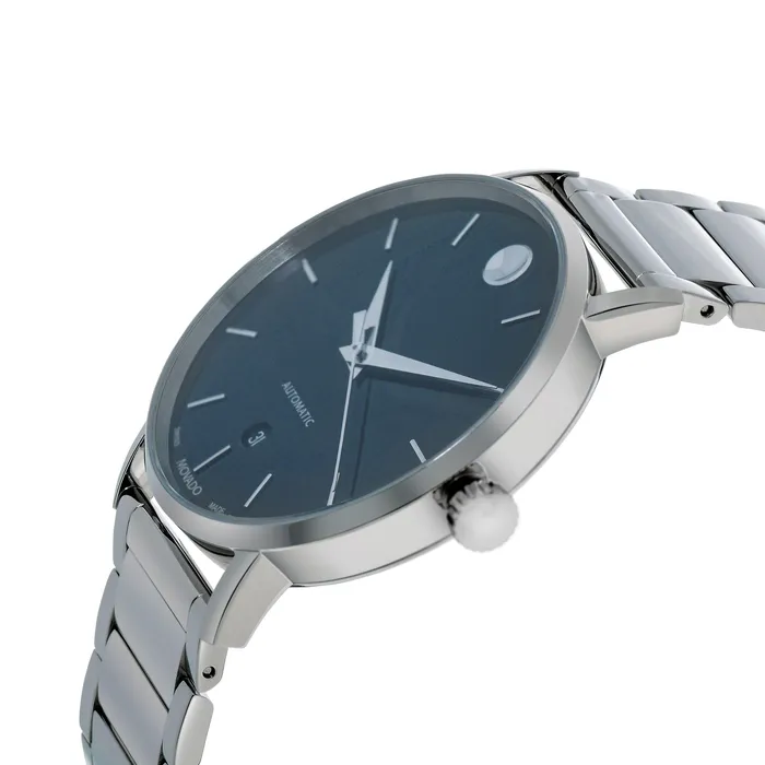 Movado Bracelets Movado Museum Classic Blue Dial Stainless Steel Date Mens Automatic Watch 607302 Movado Bracelets Movado Museum Classic Blue Dial Stainless Steel Date Mens Automatic Watch 607302