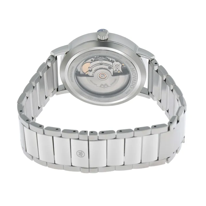 Movado Bracelets Movado Museum Classic Blue Dial Stainless Steel Date Mens Automatic Watch 607302 Movado Bracelets Movado Museum Classic Blue Dial Stainless Steel Date Mens Automatic Watch 607302