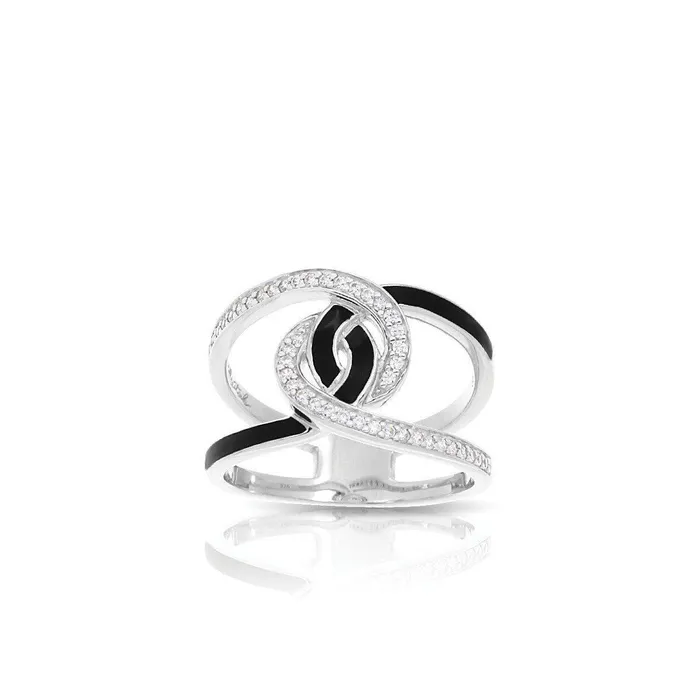 Rings Belle Etoile Belle Etoile Evermore Ring Black