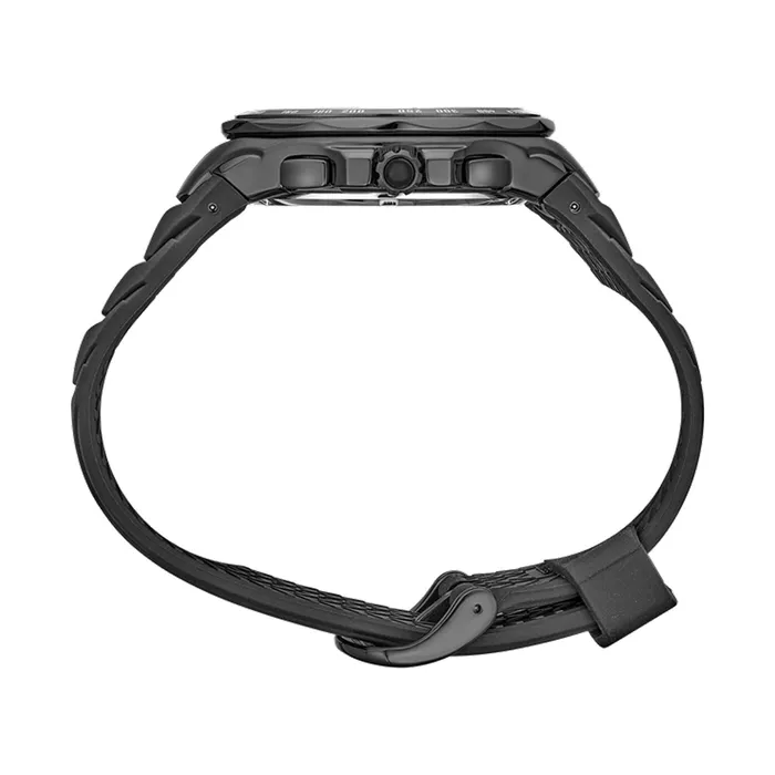 SEIKO Seiko Mens Chronograph Watch Coutura Black Case Silicone Strap SSC811P9 Watches SEIKO Seiko Mens Chronograph Watch Coutura Black Case Silicone Strap SSC811P9 Watches