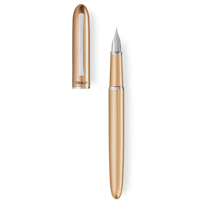 Tibaldi by Montegrappa Fountain Pen D26 Rose Gold Brass Tibaldi Earrings