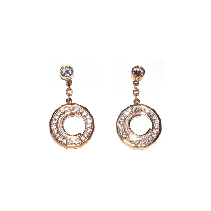 Cerruti Ladies Earring Rose Gold Plated Cerruti Earrings