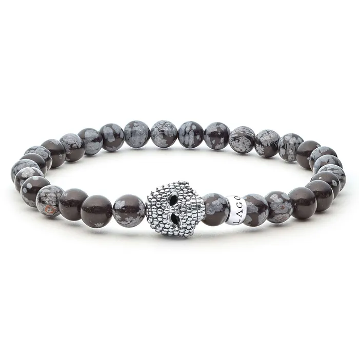 LAGOS Bracelets Anthem Gemstone Skull Stretch Bracelet Gift Set LAGOS Bracelets Anthem Gemstone Skull Stretch Bracelet Gift Set
