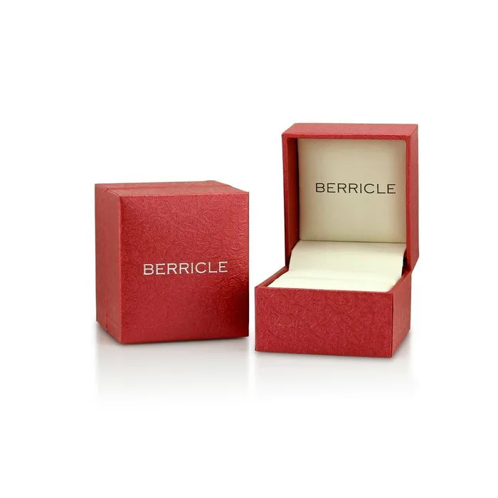 Rings BERRICLE 2Stone Art Deco CZ Ring in Sterling Silver
