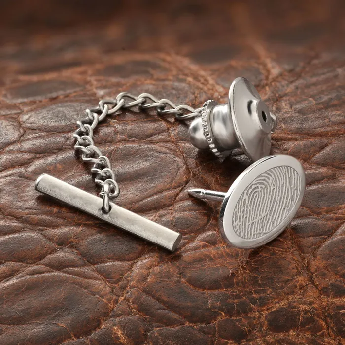 Sterling Silver Tie Tack Legacy Touch Rings