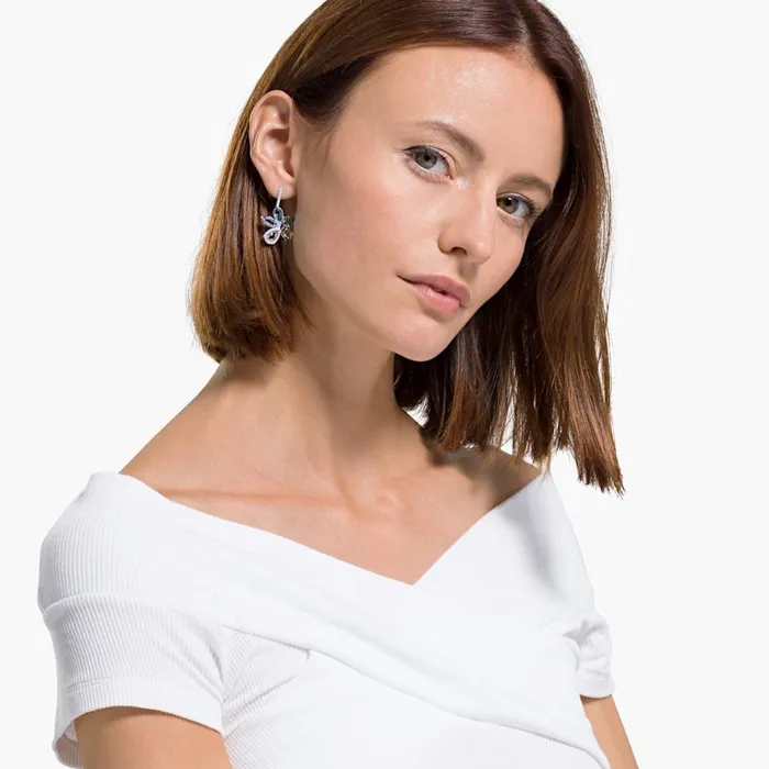 Swarovski Swarovski Sunny Pierced Earrings Light MultiColored Earrings Swarovski Swarovski Sunny Pierced Earrings Light MultiColored Earrings