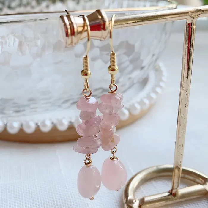 wickedafstore Earrings Long Crystal Drop Earrings wickedafstore Earrings Long Crystal Drop Earrings