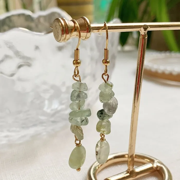 wickedafstore Earrings Long Crystal Drop Earrings wickedafstore Earrings Long Crystal Drop Earrings