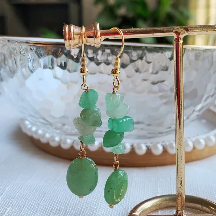 wickedafstore Earrings Long Crystal Drop Earrings wickedafstore Earrings Long Crystal Drop Earrings
