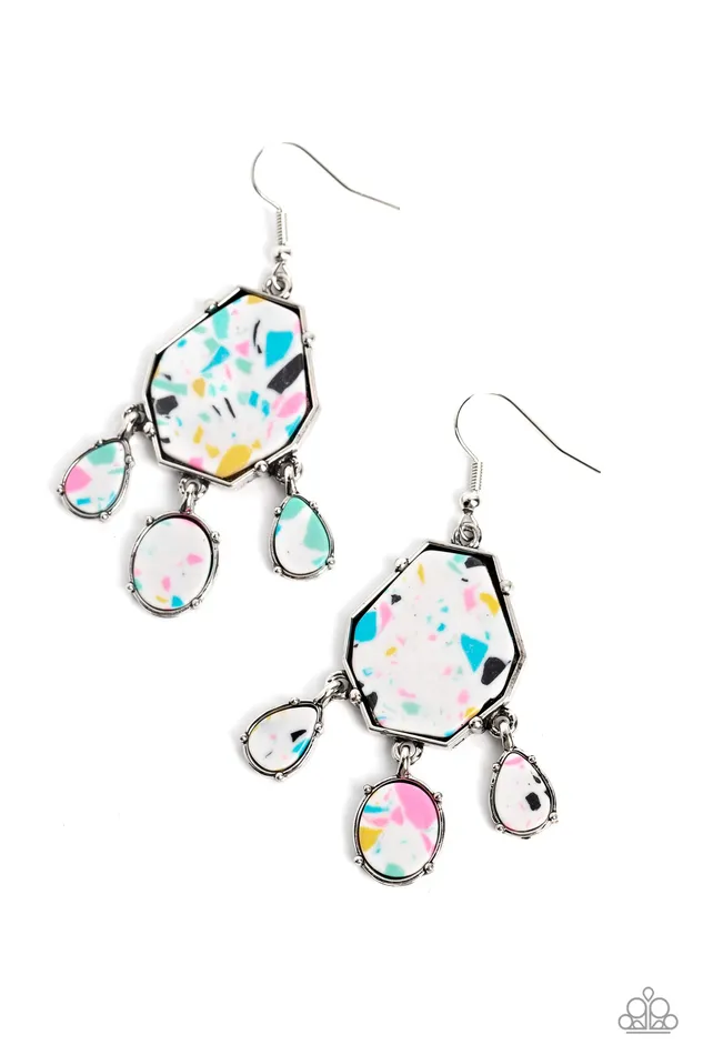 Earrings All Eyes On U Jewelry Paparazzi Accessories Organic Optimism White Paparazzi Earrings Earrings All Eyes On U Jewelry Paparazzi Accessories Organic Optimism White Paparazzi Earrings