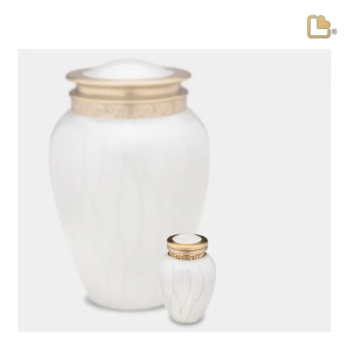 Keepsake Blessing Pearl Cremation Urn LoveUrns Earrings