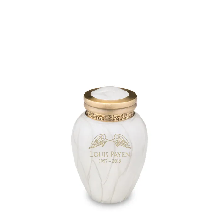Keepsake Blessing Pearl Cremation Urn LoveUrns Earrings
