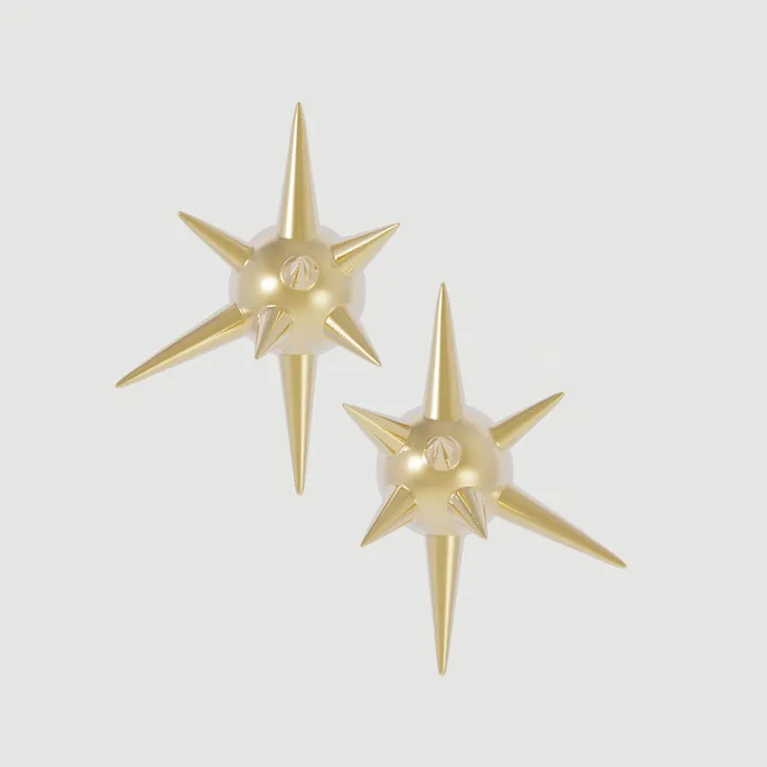 Naimah Spiked Ball Earrings Earrings