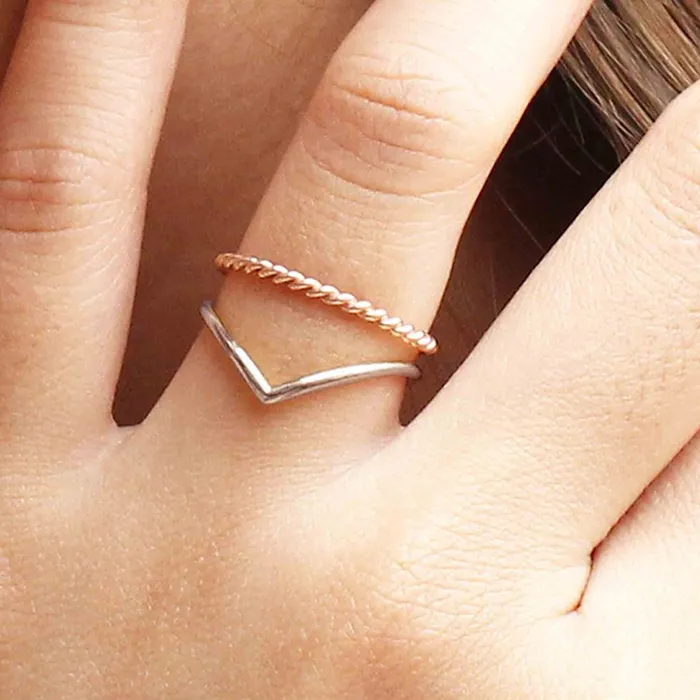 Rings LOULOUROSE Chevron Ring