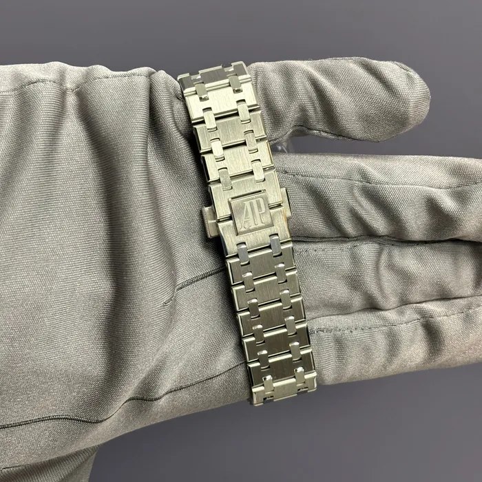 Audemars Piguet Royal Oak 37mm Blue Dial Watch Ref 15550STOO1356ST02 Happy Jewelers Watches Audemars Piguet Royal Oak 37mm Blue Dial Watch Ref 15550STOO1356ST02 Happy Jewelers Watches