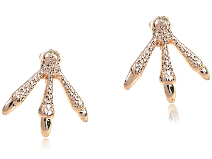 Earrings Bird Feet Delight Talon Studded Prehistoric Magic Time Earrings Alilang Earrings Bird Feet Delight Talon Studded Prehistoric Magic Time Earrings Alilang