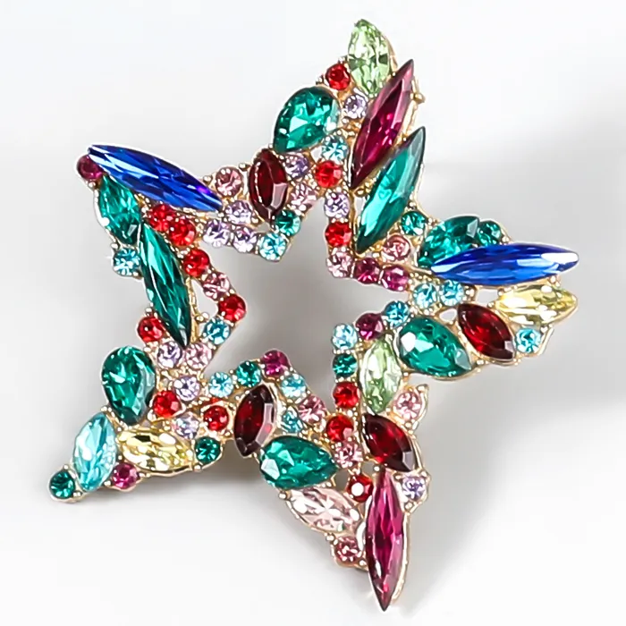 Earrings Dazzling Star Shaped Crystal Earrings Refined by AnnaKaci Earrings Dazzling Star Shaped Crystal Earrings Refined by AnnaKaci
