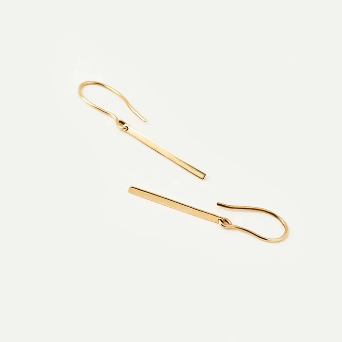 Gelin Diamond Earrings Geometric Bar Dangle Earring