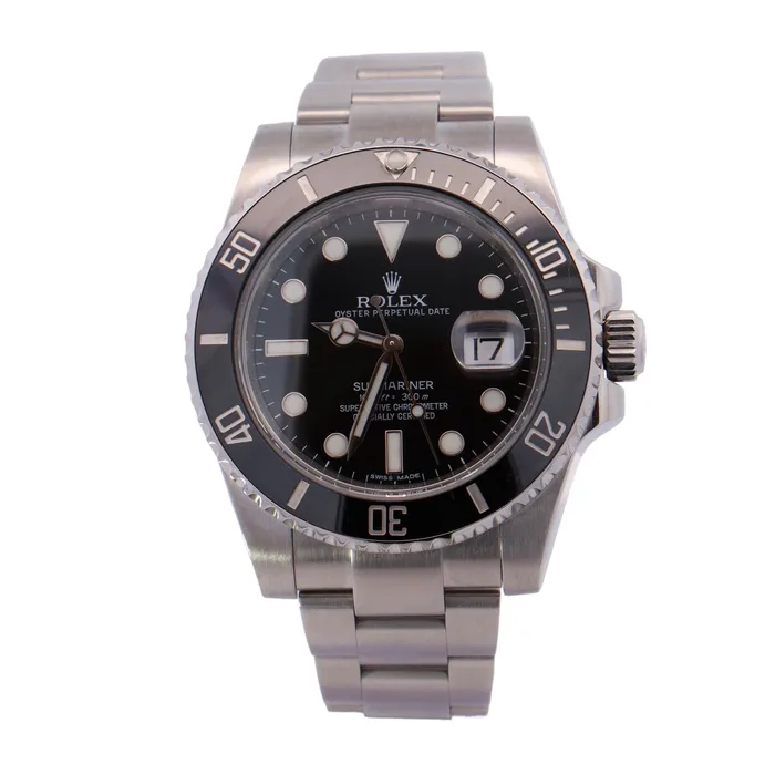 Happy Jewelers Rolex Submariner 41mm Black Dial Watch Ref 126610LN Watches