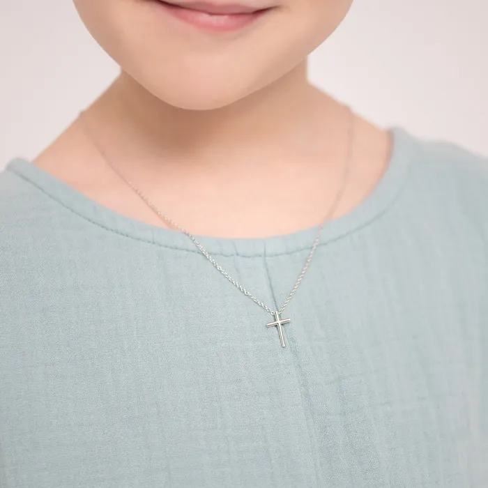 In Season Jewelry Necklaces Cross Kids Boys Boys PendantNecklace Sterling Silver