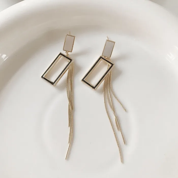 Refined by AnnaKaci Earrings Unique Geometric Dangle Earrings