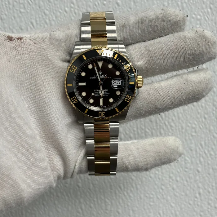 Rolex Submariner 41mm Black Dial Watch Ref 126613LN Happy Jewelers Watches