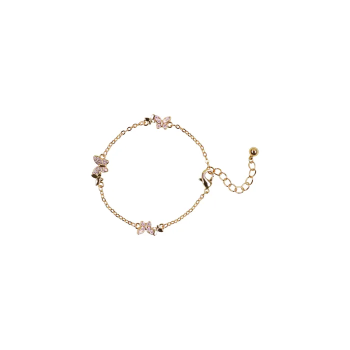 Tilyon CZ Double Butterfly Bracelet BR5033 Tilyon Jewelry Bracelets