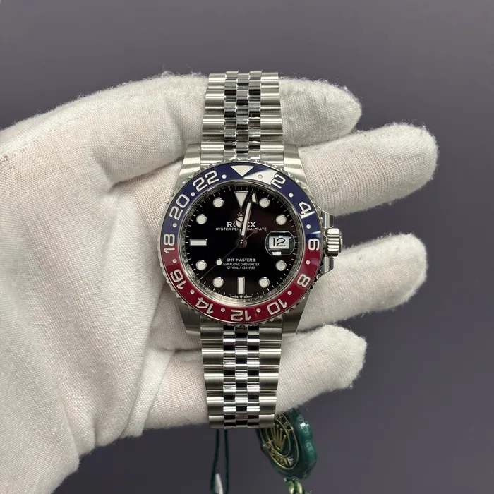 Watches Happy Jewelers Rolex GMTMaster II 40mm Black Dial Watch Ref 126710BLRO Watches Happy Jewelers Rolex GMTMaster II 40mm Black Dial Watch Ref 126710BLRO