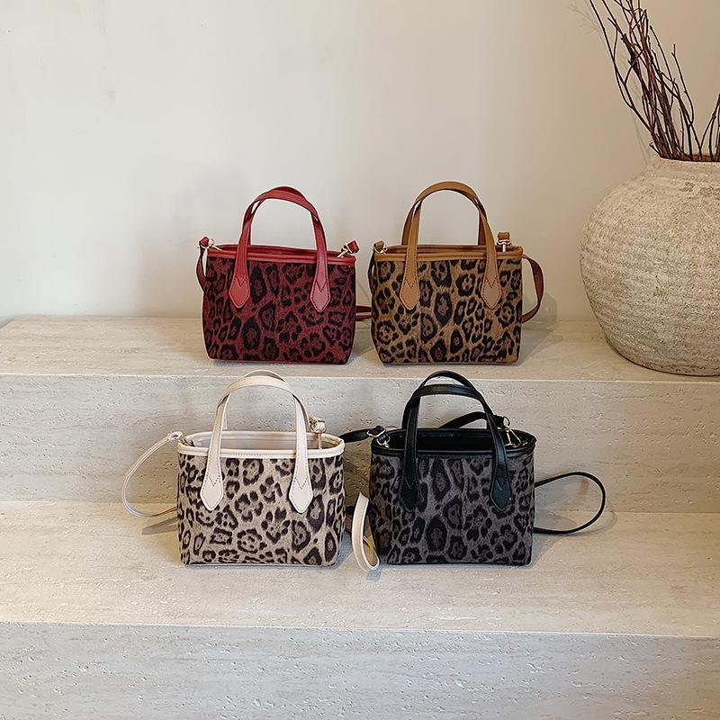 Top-Handle Bags | Womens Any Bauletto leopard-print calf hair and leather tote Bags Top-Handle Bags